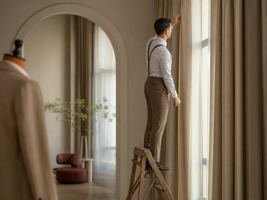 Curtains to the Ceiling: How to Calculate Fabric and Not Miss