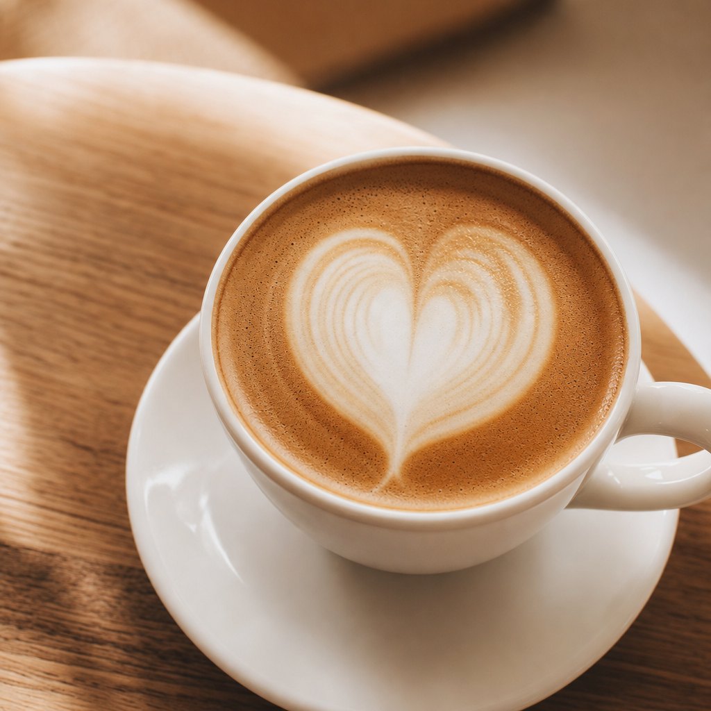 A cup of coffee at the atelier